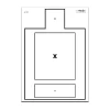 Cible M1 format 50x70 papier