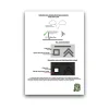 Cible «char» thermique passive autocollante format 99x13.5