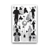 Cible formation ST-3 format 55x85 papier fort