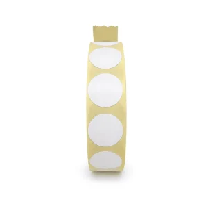 Disques autocollants 15 mm gravolux blanc