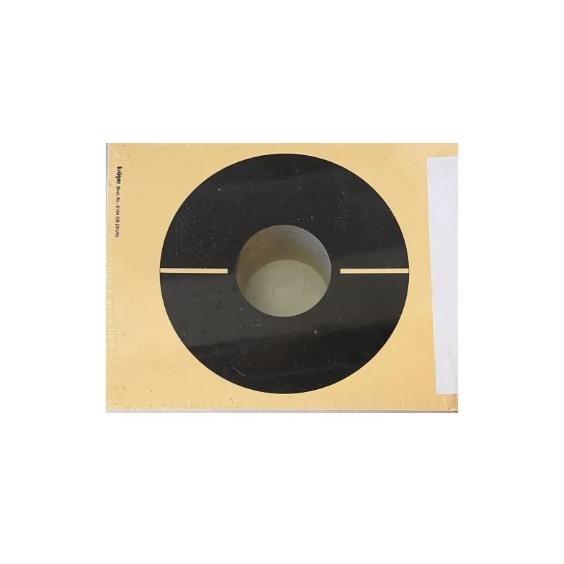 Face avant pour pistolet vitesse 3/7 10 mètres format 22x17.4