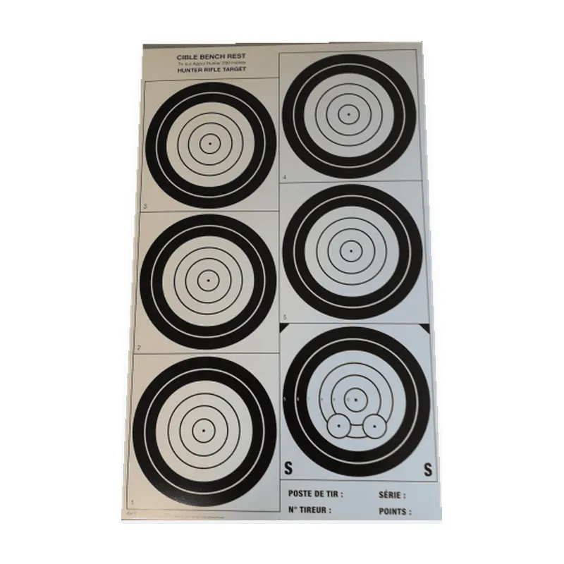 Hunter (Production) - tir sur appui 200 m carton format 33.5x53.5