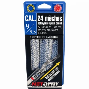 Mèches nettoyantes NETARM bleues cal. 38