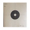 Pistolet 25/50 mètres zone 10 blanche format 52x53 carton