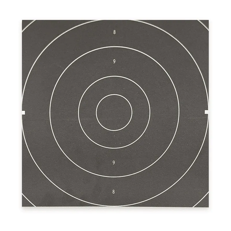Pistolet Vitesse 25 mètres visuel format 26x26 carton